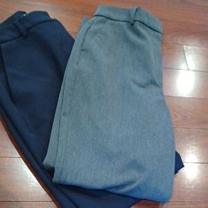 Express Women's Pants in Navy and Gray